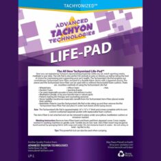 Life-Pad tahionizat - Saltea portabilă pentru meditație